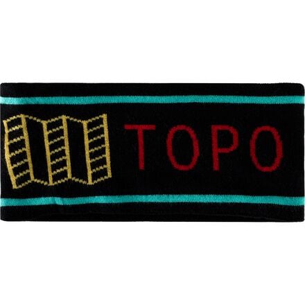 Topo Designs - Knit Headband - Black