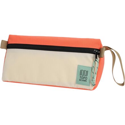 Topo Designs - Dopp Kit - Almond/Emberglow