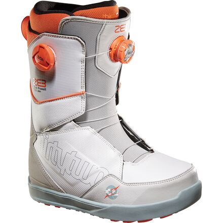 ThirtyTwo - Lashed Double BOA Powell Snowboard Boot - 2023 - Men's - Grey/White/Orange