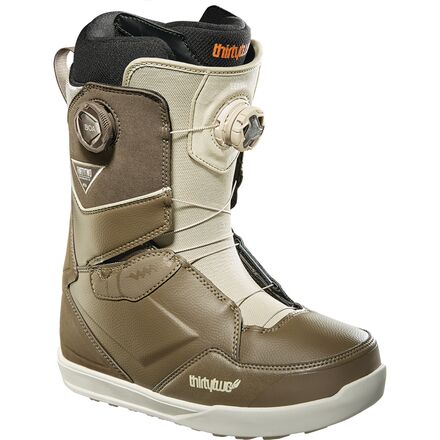 ThirtyTwo - Lashed Double BOA Crab Grab Snowboard Boot - 2024 - Men's - Brown/Tan