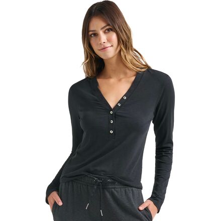 Cloud Henley Long-Sleeve Shirt - Women's