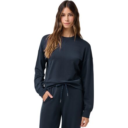 Cloud Terry Crew Pullover - Women's