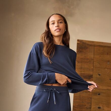 TravisMathew - Cloud Terry Crew Pullover - Women's