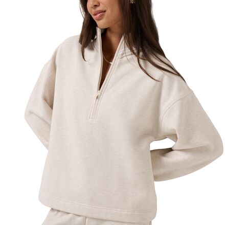 TravisMathew - Cloud Fleece Clubside Half-Zip Pullover - Women's