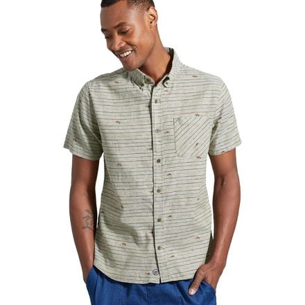 United by Blue - Allday Chambray Short-Sleeve Button-Down Shirt - Men's