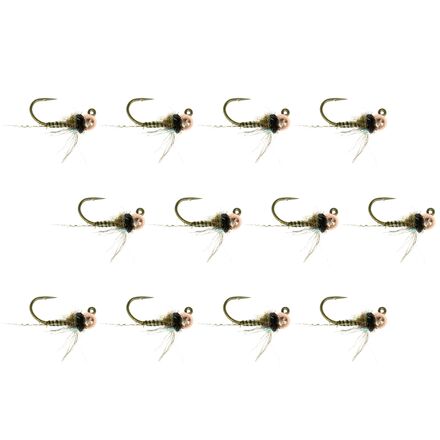 Umpqua - Jiggy Micro May TB 12-Pack - Olive