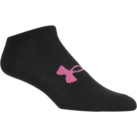 Under Armour - Essential No Show Sock - 6-Pack - Girls'