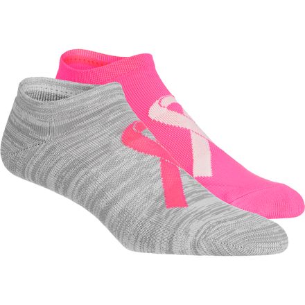 Under Armour - Power in Pink 2.0 No Show Sock - 2-Pack - Women's