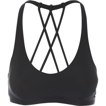 Under Armour - Low Strappy Solid Sports Bra - Women's