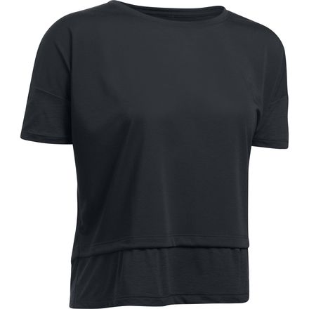 Under Armour - Tech Slub Layered Shirt - Short-Sleeve - Women's