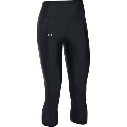 Under Armour - Fly By Printed Run Capri - Women's