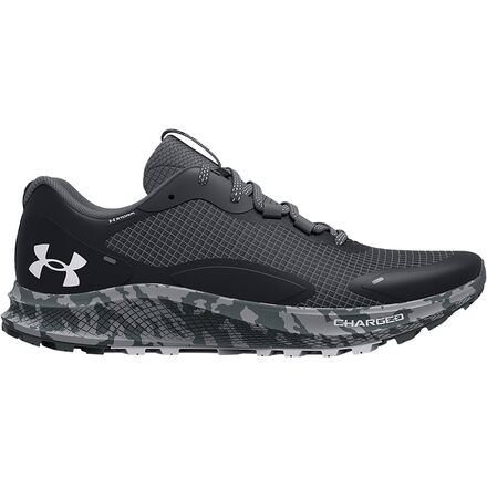 Under Armour - Charged Bandit 2 Trail Running Shoe - Men's - Black/Pitch Gray/White