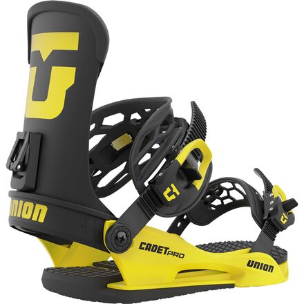 Union - Cadet Pro Snowboard Binding - 2023 - Kids' - Electric Yellow