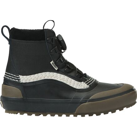 Vans - Standard Mid BOA Snow Mte Boot - Men's - Black/Dark Gum