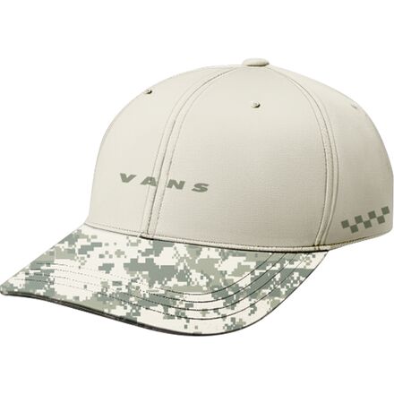 Check Side Curved Bill Jockey Hat - Men's