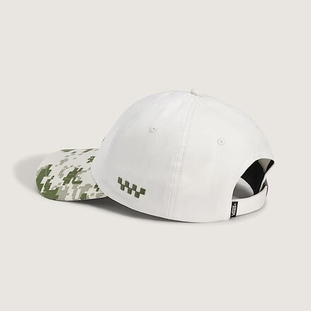 Vans - Check Side Curved Bill Jockey Hat - Men's