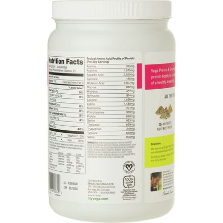 Vega Nutrition - Protein and Greens