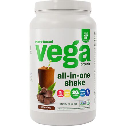 Vega Nutrition - One Organic Shake - Large Tub - Chocolate