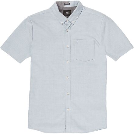 Volcom - Everett Oxford Short-Sleeve Shirt - Men's - Niagara