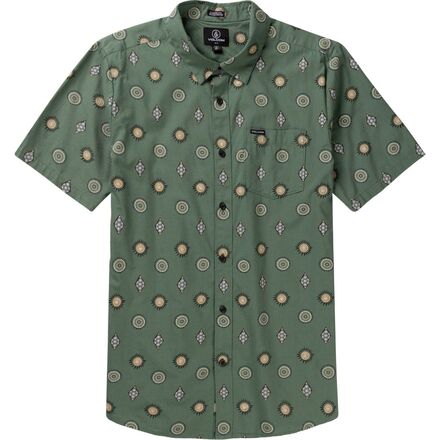 Volcom - Mister Fib Short-Sleeve Shirt - Men's - Light Olive