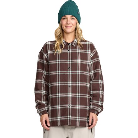 Insulated Riding Flannel Jacket - Women's