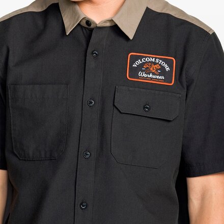 Volcom - Slab City Short-Sleeve Shirt - Men's