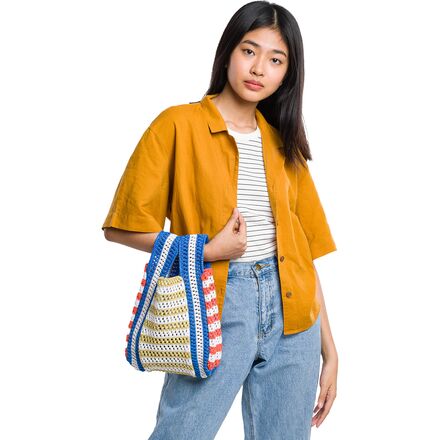 Verloop - Raffia Stripe Mini Bag