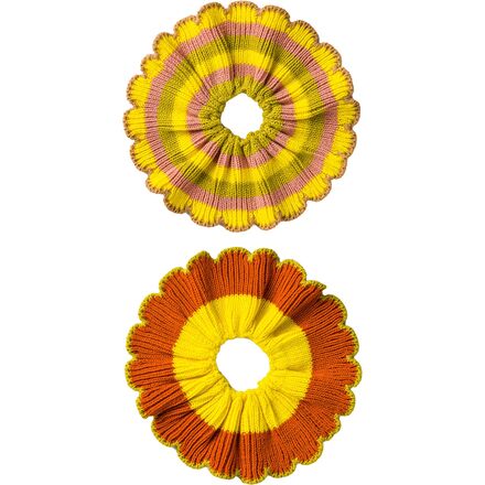 Ruffle Scrunchie Set-Retail