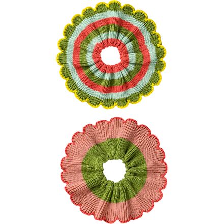Ruffle Scrunchie Set-Retail