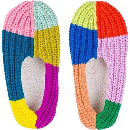 Mismatch Rib Slipper