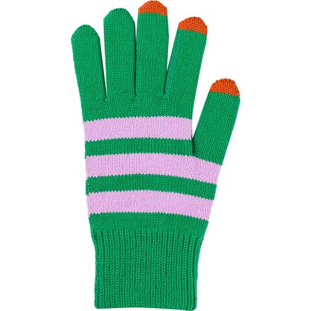 Striped Touchscreen Glove