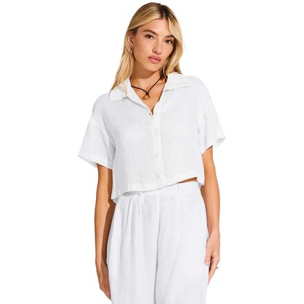 Hana Cropped Shirt - Women's