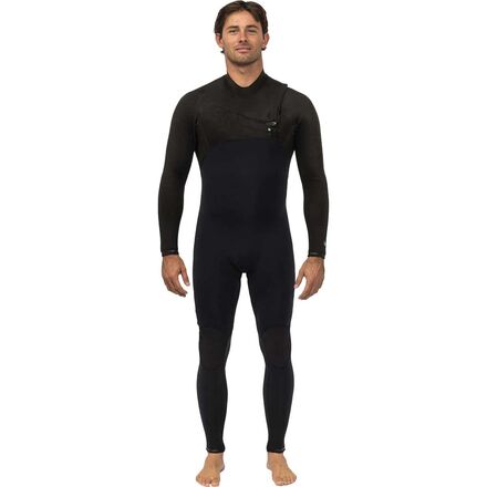 Vissla - High Seas II 4/3mm Full No Zip Wetsuit - Men's - Stealth