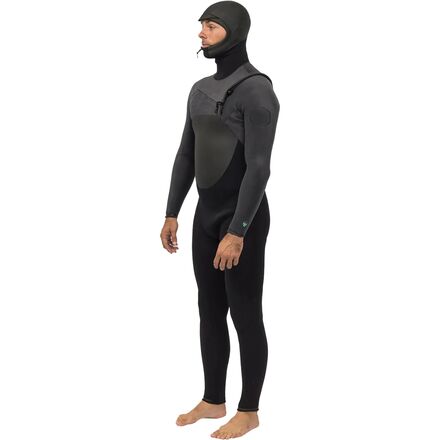 Vissla - High Seas II 5/4mm Full Hooded Chest Zip Wetsuit - Men's