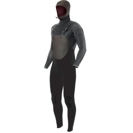Vissla - High Seas II 5/4mm Full Hooded Chest Zip Wetsuit - Men's