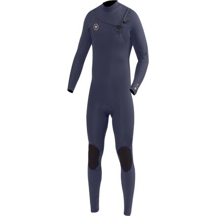 Vissla - 7 Seas 4/3 Full Chest Zip Long-Sleeve Wetsuit - Men's - Dark Slate