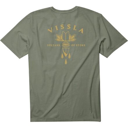 Vissla - Dagger Pocket Short-Sleeve T-Shirt - Men's - Army