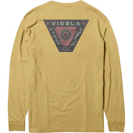 Vissla - Insignia Long-Sleeve Pocket T-Shirt - Men's - Ochre
