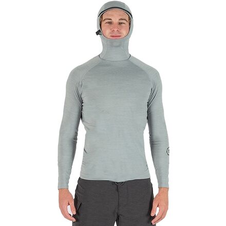 Warm Seas Eco Hooded Lycra Rashguard - Men's