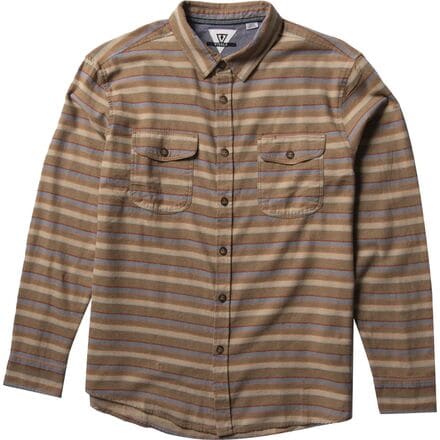 Vissla - Central Coast Flannel Shirt- Men's - Kangaroo