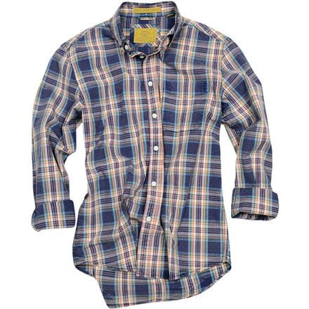 Vintage 1946 - Cotton Acid Wash Surplus Oxford Cloth LS Shirt - Men's