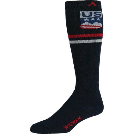 Wigwam - USA Snow Lightweight OTC Sock - Navy II