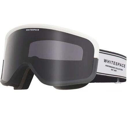 WHITESPACE - Dual Tone Goggles - Black/White/Dark Smoke