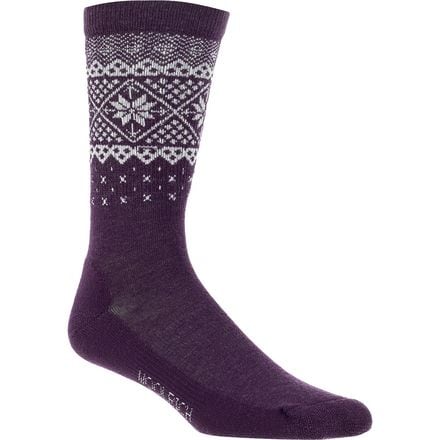 Woolrich - Snow Flake Border Sock - Women's