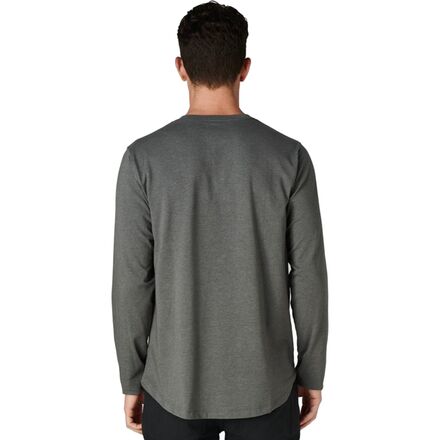 Western Rise - X Cotton Long-Sleeve Henley - Men's