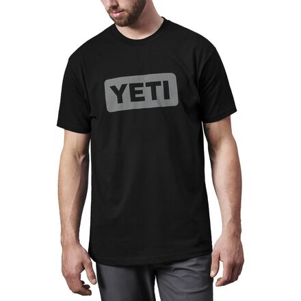 YETI - Logo Badge C&S Short-Sleeve T-Shirt - Men's - Black/Gray