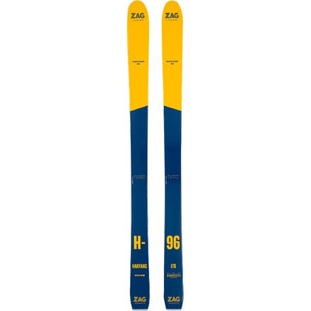 Zag Skis - H96 Ski - 2024 - Yellow/Blue