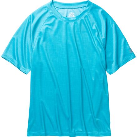 ZeroXposur - Island Printed Sun Protection T-Shirt - Men's - Blue Dione