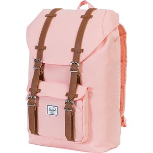 classic backpack mid-volume aloha herschel Nova Pelican A bright red lining pops inside the roomy main compartment Herschel Little America Mid Backpack