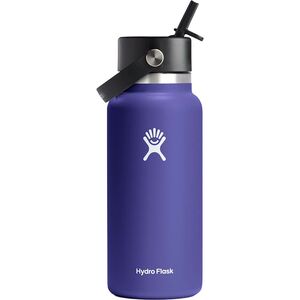 Hydro Flask 32oz Wide Mouth Flex Straw Water Bottle - Hike & Camp
